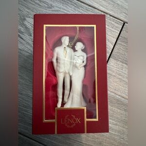 Lenox Bride & Groom Ornament